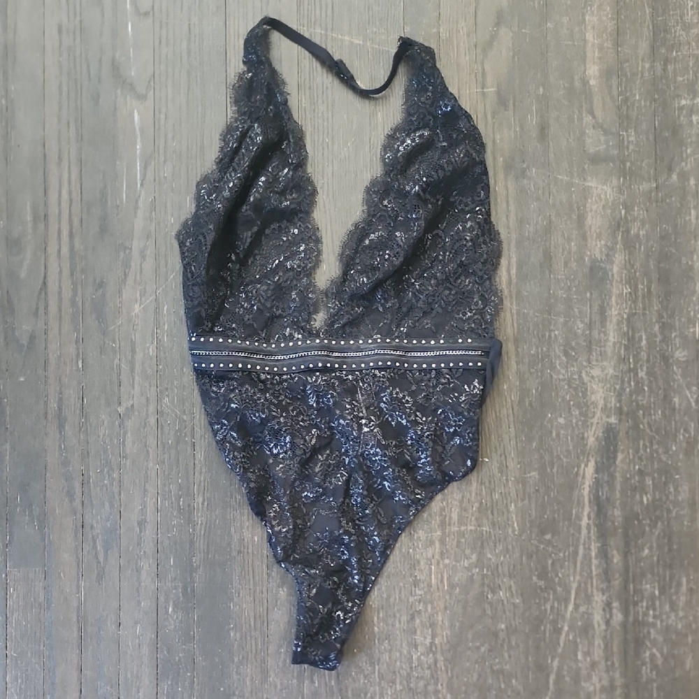 Black Lace Bodysuit